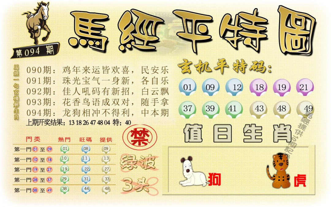 094期马经平特图[图]