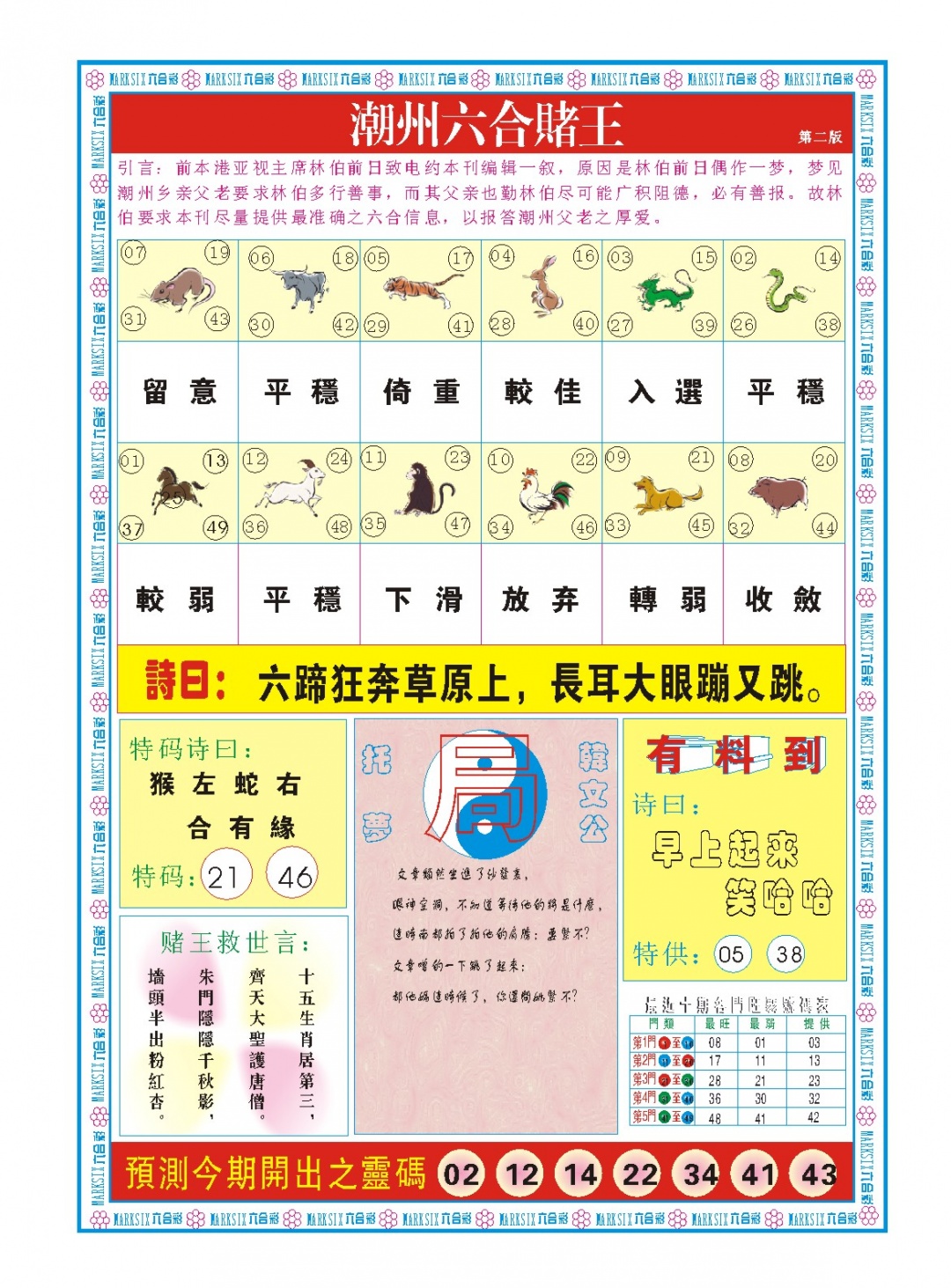 094期潮州六合赌王B[图]